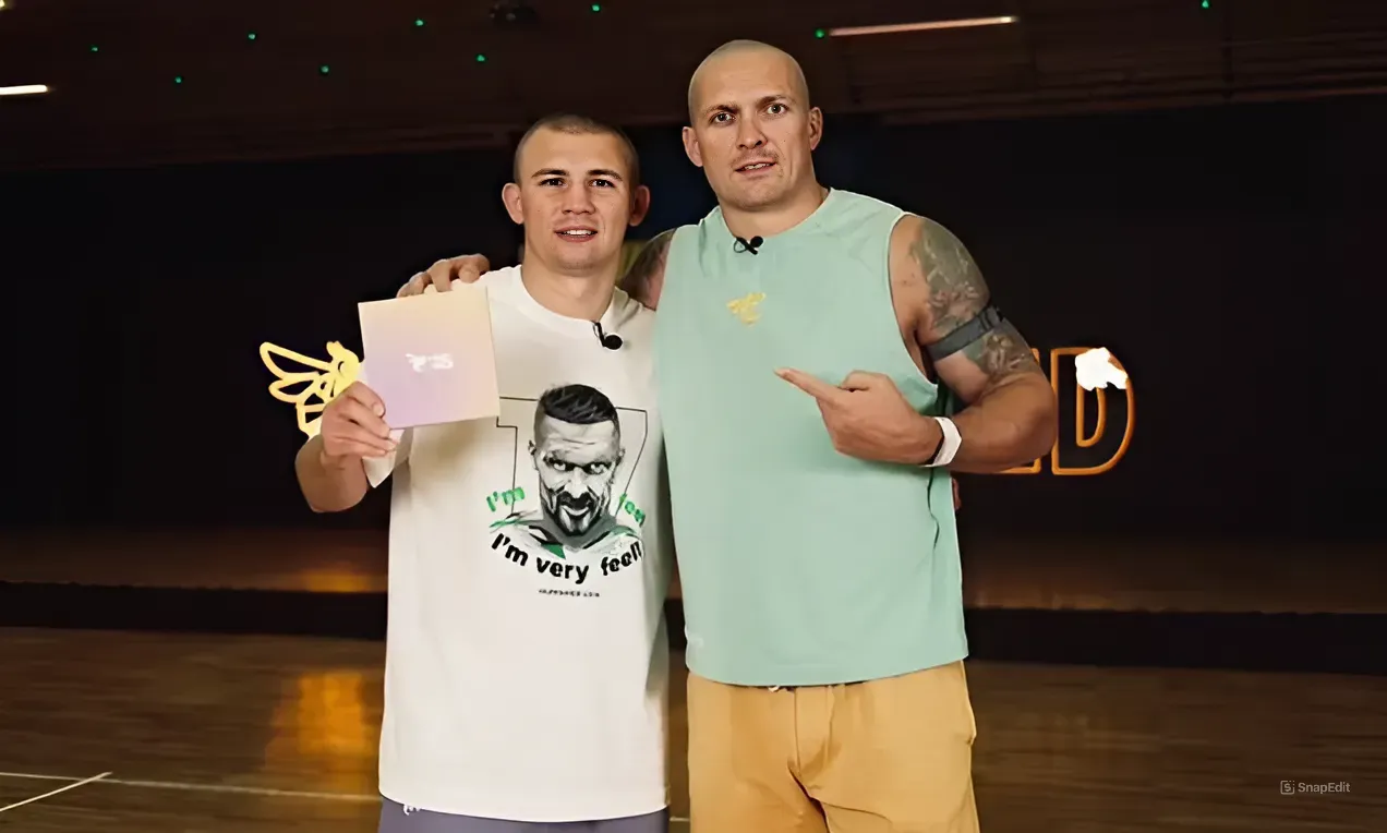 image_67403002643ca Oleksandr Usyk Rewards Olympic Gold Medalist with $100,000 and Invites Him to Training Camp for Tyson Fury Rematch