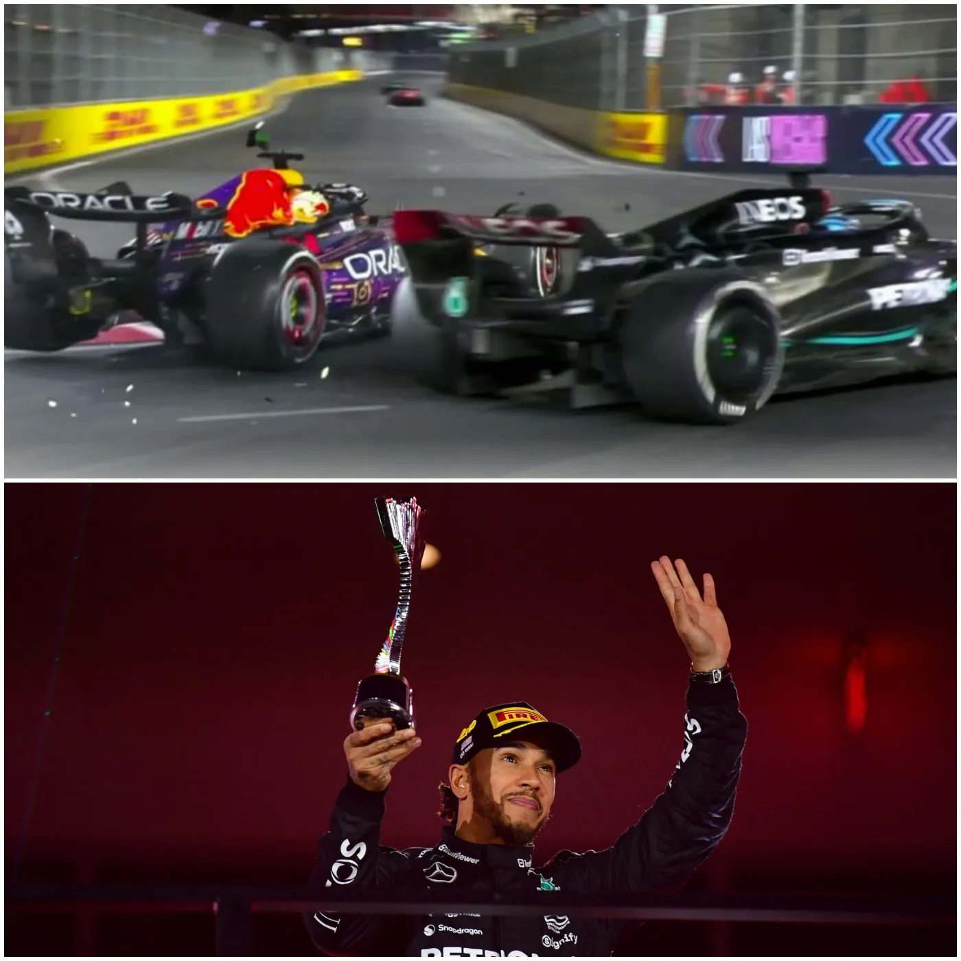 image_67457e117c5f5 Hamilton "knocks out" Verstappen in a dramatic race in Las Vegas