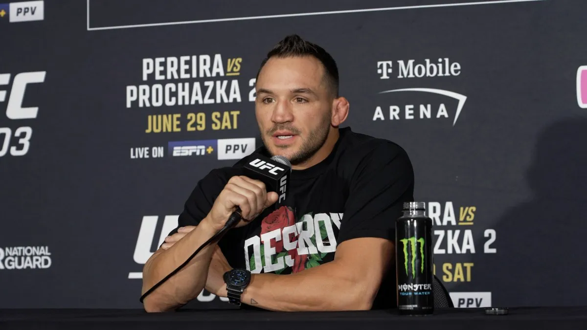 image_6747f7a803fc3 Michael Chandler was dissatisfied with the UFC 309 commentary team's "narrative": "I'm an honest guy!"