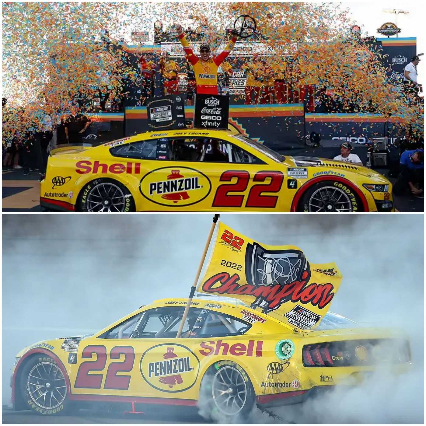 image_674834ffea58a "I am the goat of NASCAR": Logano compares himself to Brady and causes a public commotion.