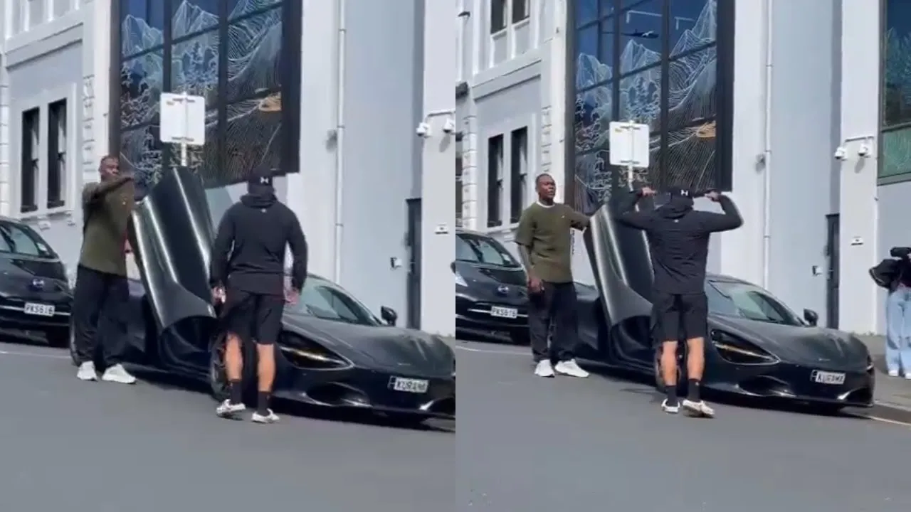 Israel Adesanya Spit on a Guy During Road Rage Incident in New Zealand -  YouTube