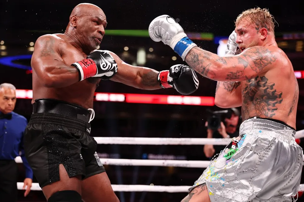 Trận đấu giữa Jake Paul và Mike Tyson được 60 triệu hộ gia đình theo dõi