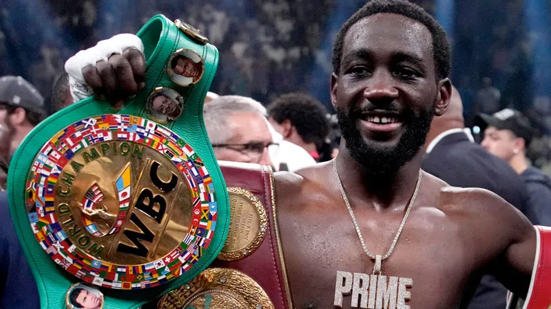 Nhà vô địch hạng bán trung Terence Crawford WBC trong Recess - Hội đồng Quyền anh Thế giới