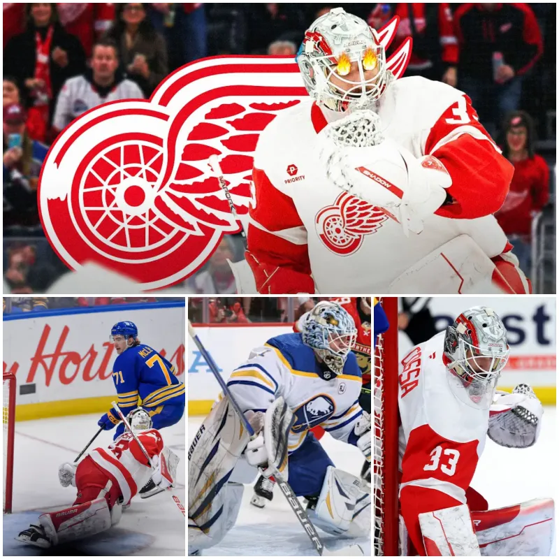 image_67583b83b15f1 Red Wings' Sebastian Cossa Makes NHL History in Shootout Thriller vs. Sabres