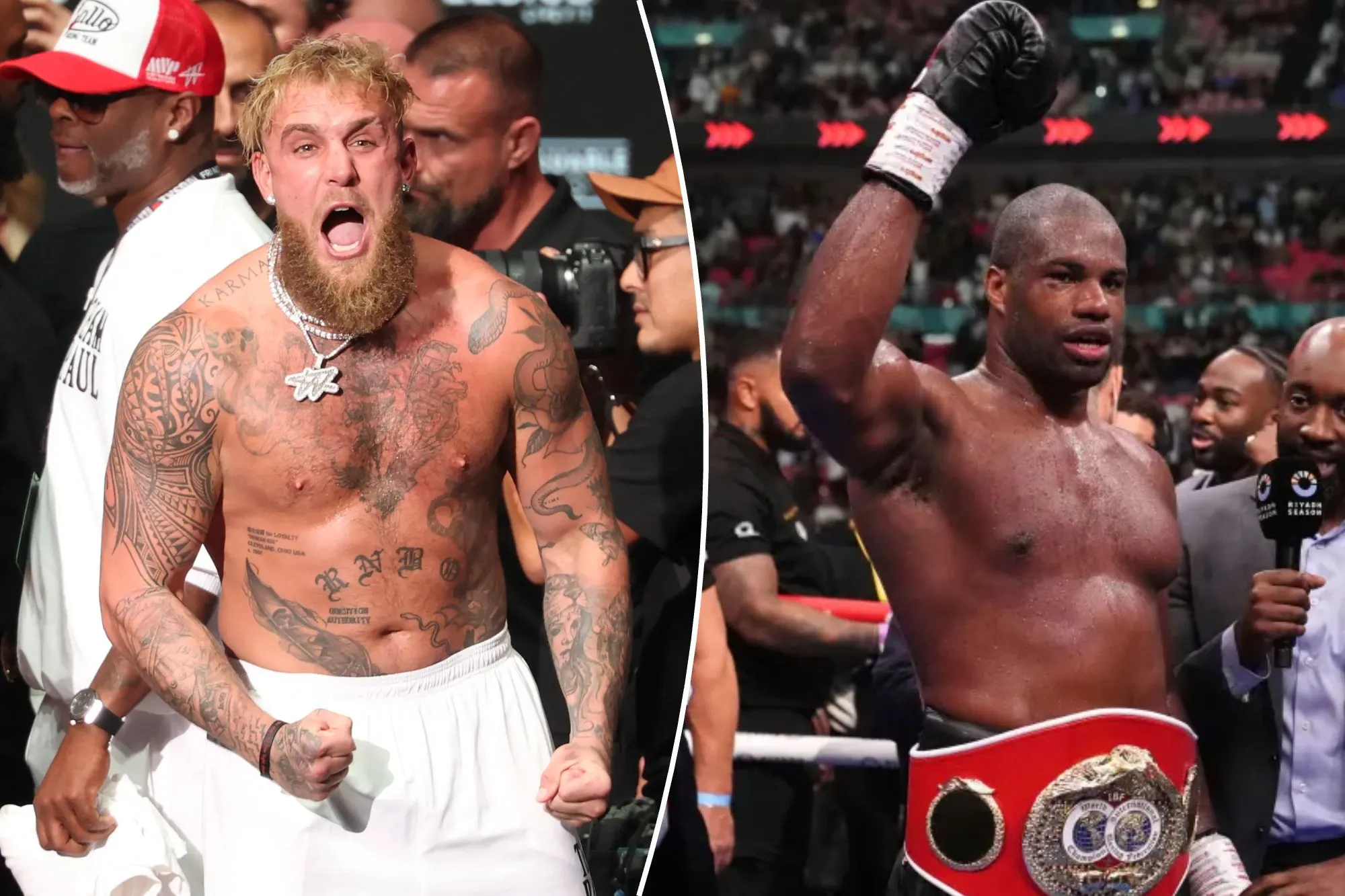 Jake Paul exposes DM from heavyweight champ Daniel Dubois calling for fight