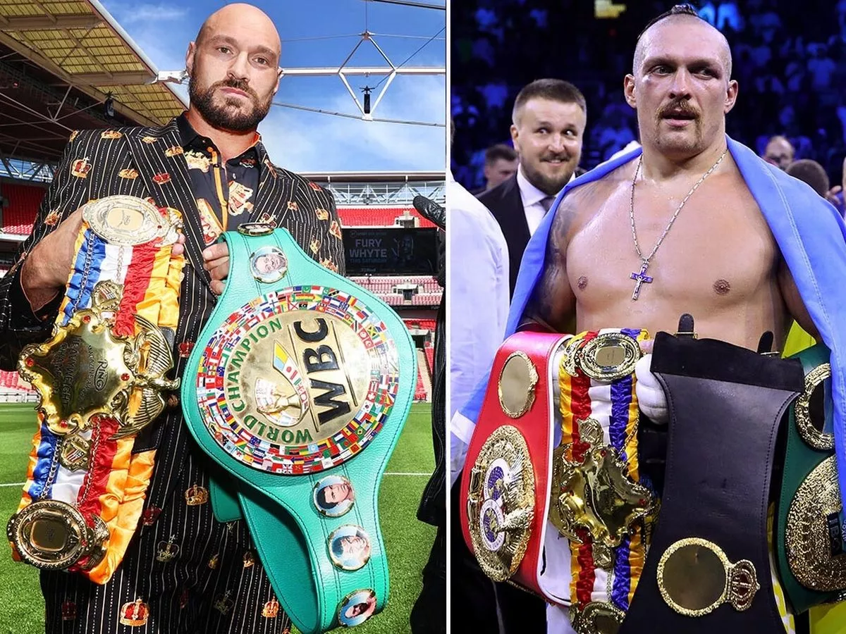 Tyson Fury và Oleksandr Usyk ĐỒNG Ý các điều khoản với ngày đấu và địa điểm được ấn định - Mirror Online