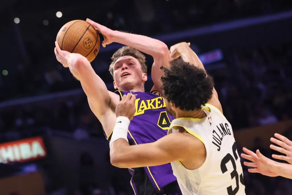 Alguien lo vigiló? El novato de los Lakers, Dalton Knecht, capta la  atención de la NBA – Es de Latino News