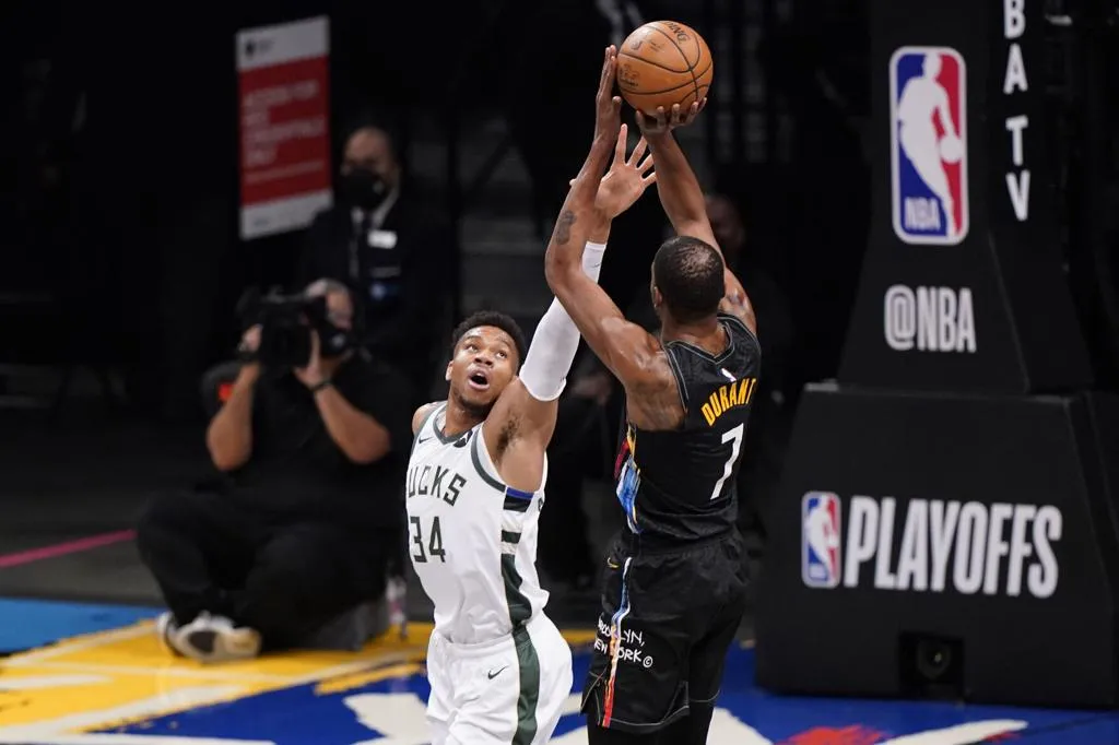 Durant has 32, Nets up 2-0 after 125-86 blowout of Bucks | Pro Sports |  columbiamissourian.com