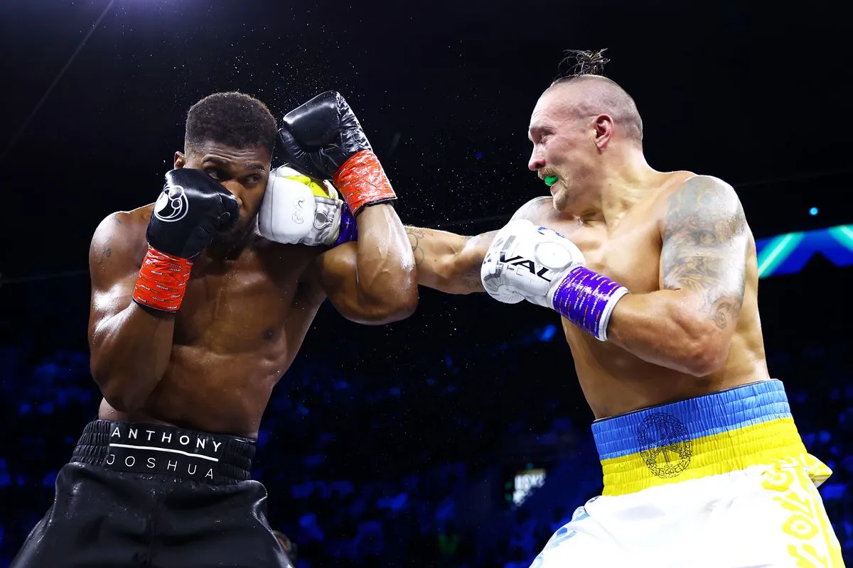 Barry Hearn cho biết Anthony Joshua muốn có cơ hội thứ ba với Oleksandr Usyk - Bad Left Hook