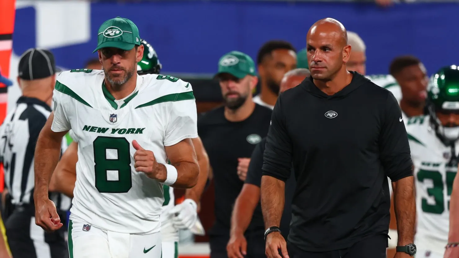 Jets' Aaron Rodgers denies rumors he played role in Robert Saleh's firing |  CNN