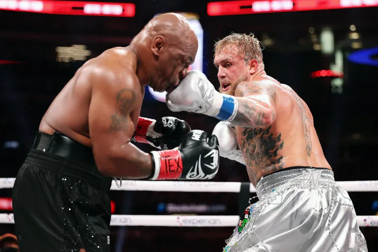 Điểm nổi bật: Jake Paul đánh bại Mike Tyson bằng quyết định nhất trí trong trận đấu quyền anh