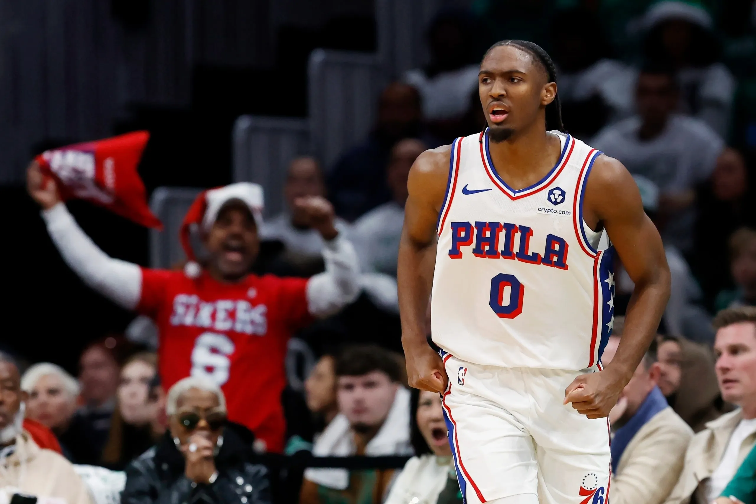 Embiid shakes off pregame fall, leads Sixers to 118-114 win over Celtics –  WDTN.com