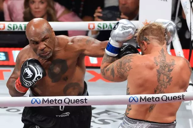 Ai thắng trong trận đấu giữa Jake Paul và Mike Tyson? Kết quả đầy đủ của trận đấu bao gồm cả tranh cãi về Katie Taylor - Manchester Evening News