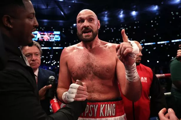 Tyson Fury phản ứng với tuyên bố anh sẽ đấu với người chiến thắng trong trận Anthony Joshua vs Oleksandr Usyk - Manchester Evening News