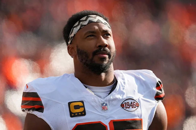 image_676f7d272a972 With uncertainty surrounding Myles Garrett's long-term future in Cleveland, the Browns could receive some attractive offseason trade offers from other teams.