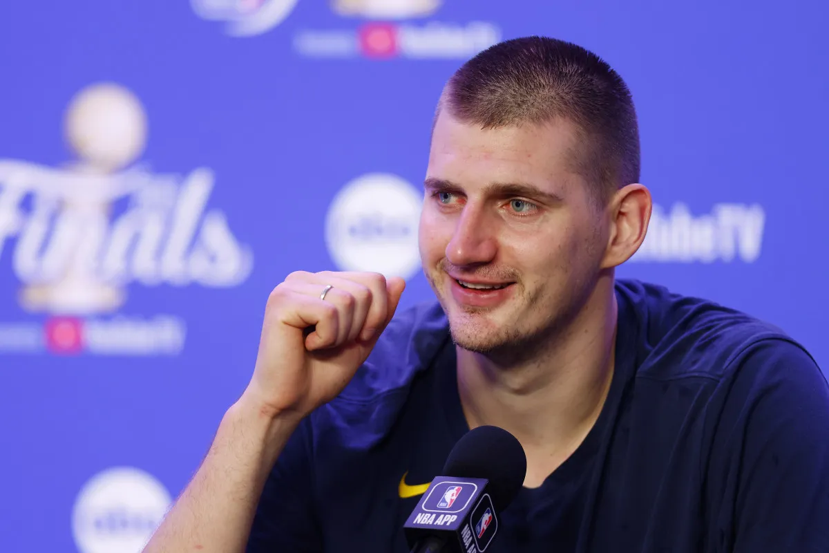 image_677783e00e9ae Nikola Jokic is always cool with the media, but this unexpected question made him laugh.