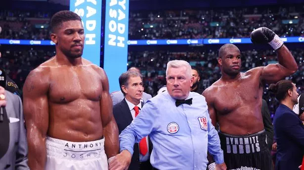 Daniel Dubois aims 'missing' jibe at Anthony Joshua after brutal KO -  Mirror Online