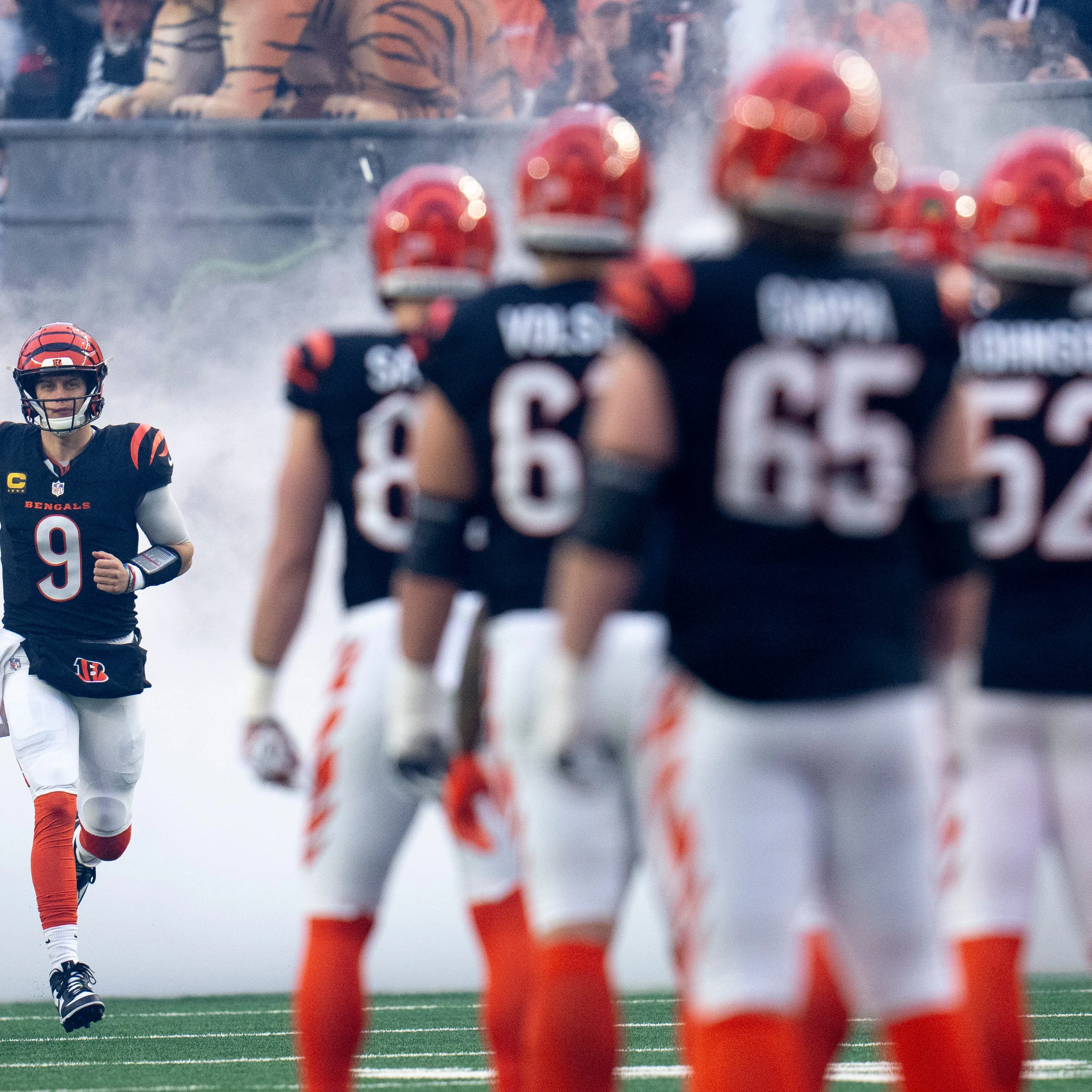 image_67789d6b5d03d Joe Burrow's touchdown celebration against the Denver Broncos turned heads