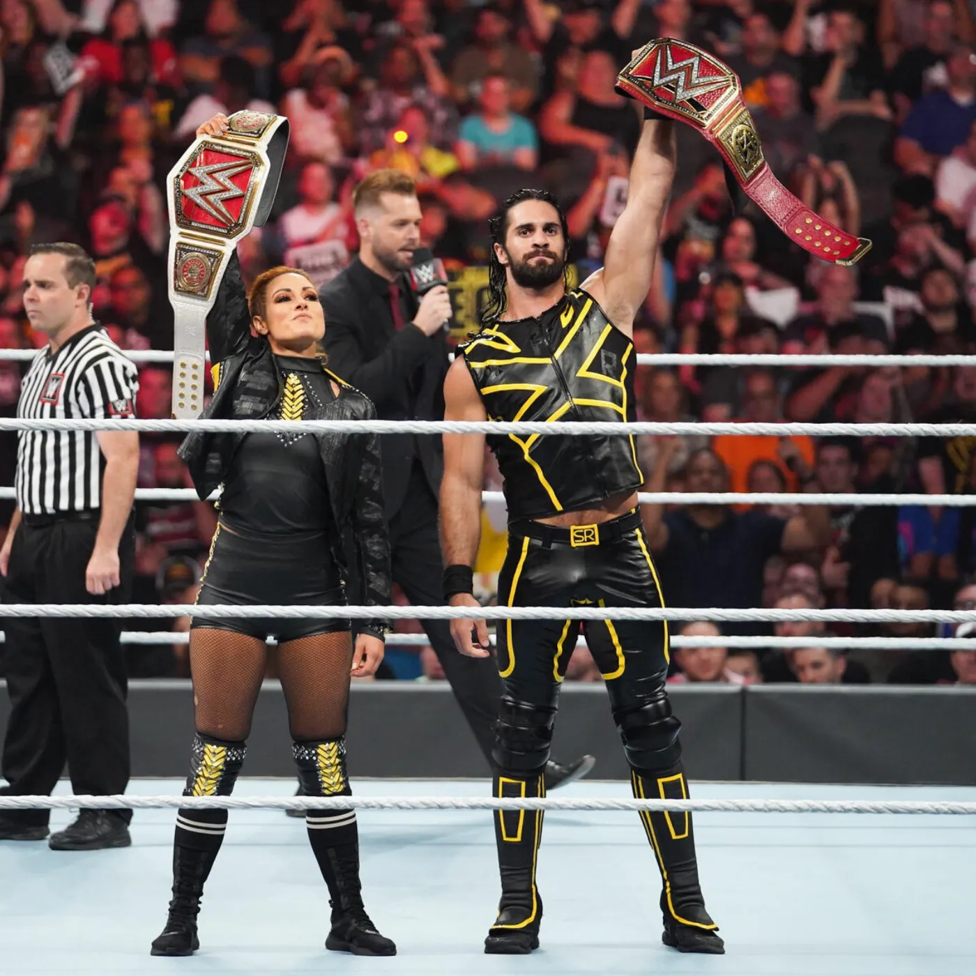 image_677b30602d684 Seth Rollins and Becky Lynch Spark WWE Controversy With Fame and Skill Battle