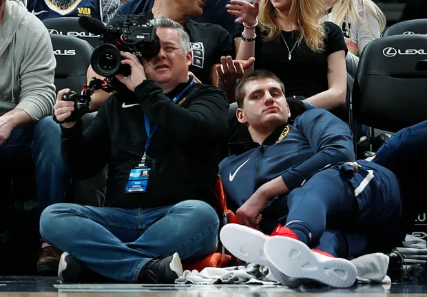 image_677f2650175cc Nikola Jokic, three-time NBA MVP, sat out and missed the Nuggets' game against the Celtics without a valid reason.