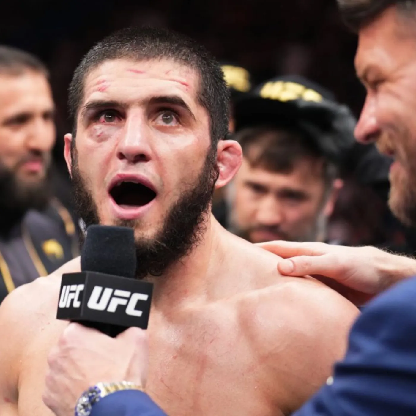 image_6780997b6ac63 Things seem to be getting easier for Arman Tsarukyan as Islam Makhachev continues to face public opinion issues from coach Khabib as the match approaches.