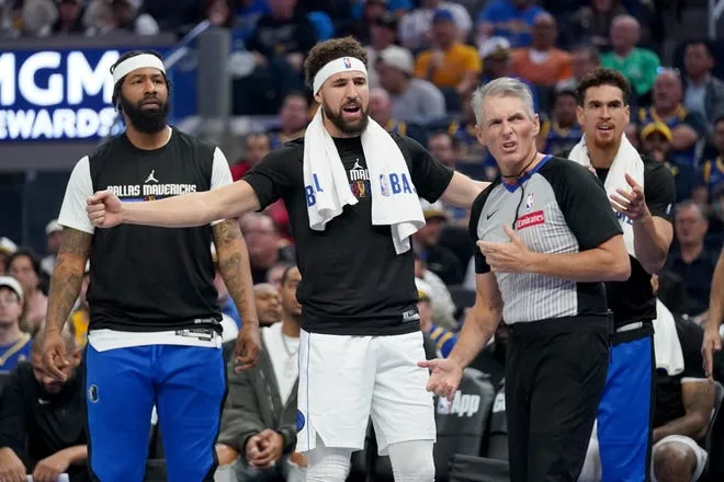 image_6781e8184e4ed Klay Thompson Frustrated After Jaden Hardy Ignores Him in Key Moment During Mavericks’ Win Over Portland Trail Blazers