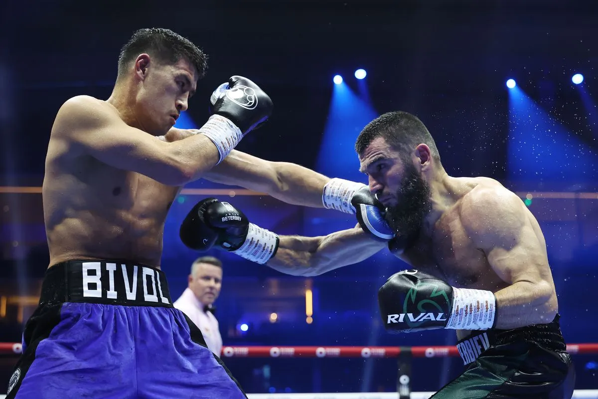 image_6785e11af0d00 Beterbiev mocks, 'Bivol was lucky to be saved by the bell in our first encounter.'