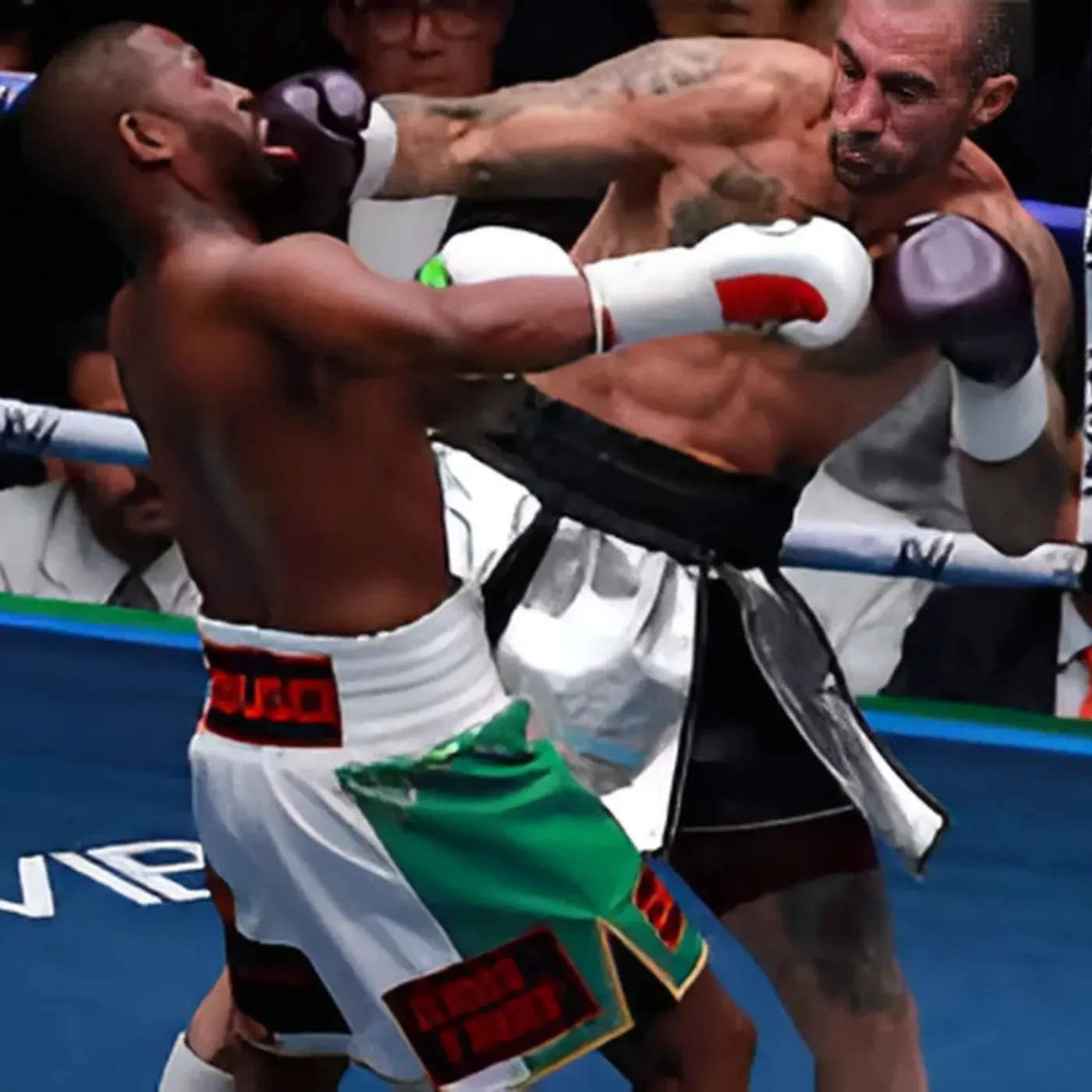 image_67860d4687c8d Mayweather's Perfection Crumbles in Round 8 Against Gotti III!