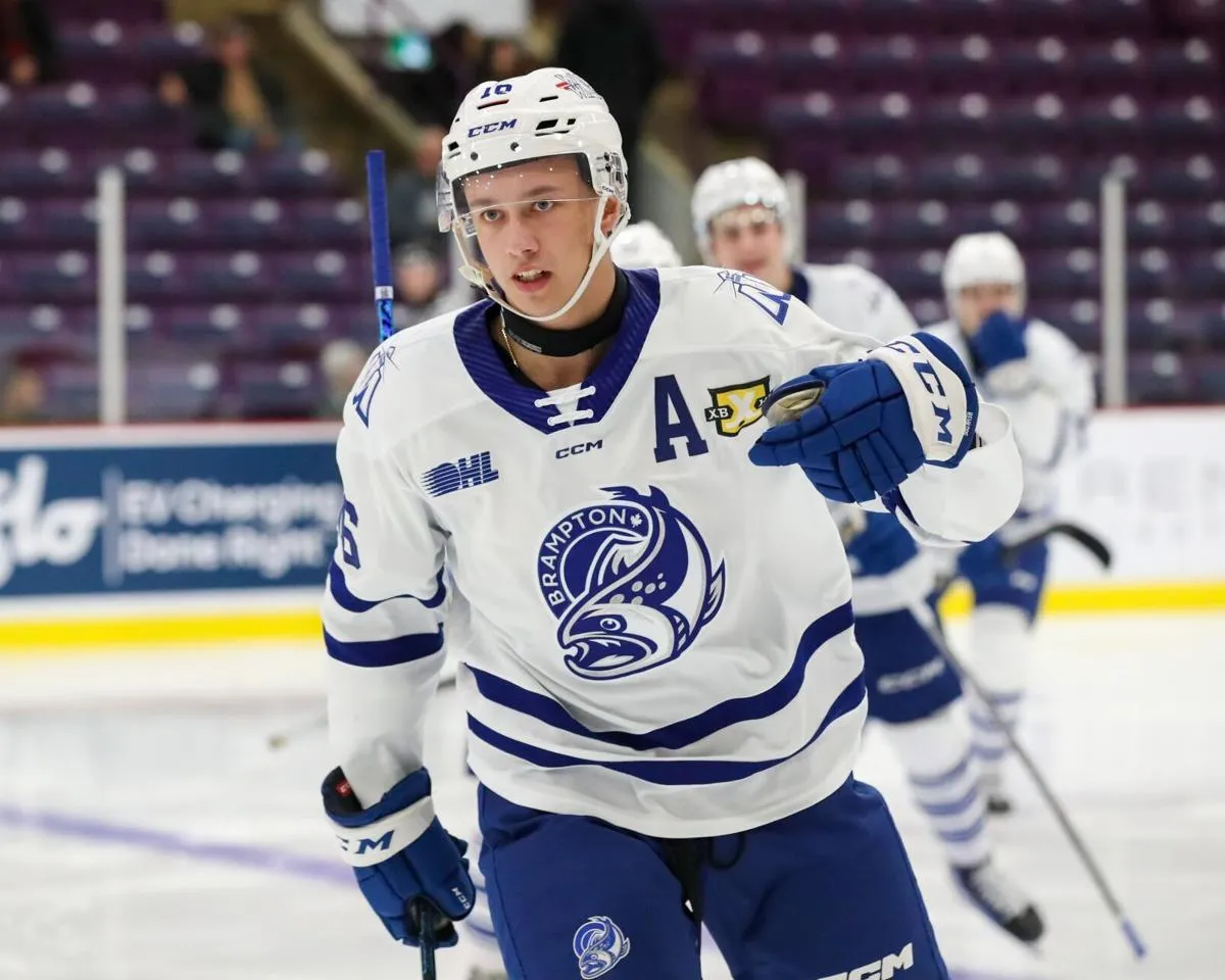 image_67878fb1c87af Carson Rehkopf Shines in a Clash Against Former Team Kitchener Rangers