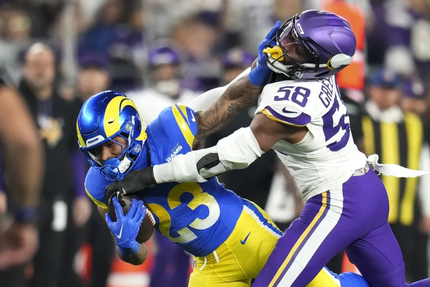 image_6787c36a3f7f8 Rams’ Young Defense Stuns with Playoff Heroics Against Vikings!