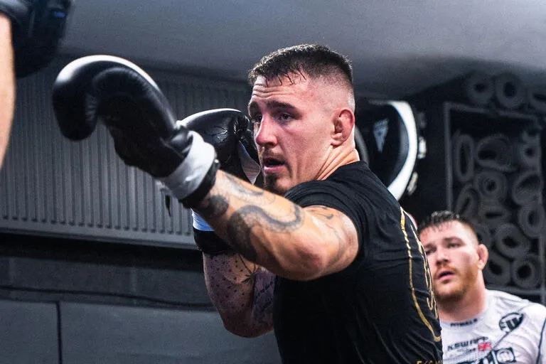 image_67886c0f8d30d Tom Aspinall is actively training after Dana White confidently committed to the fight date.