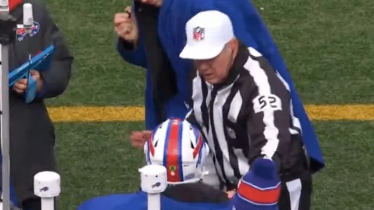 image_6789c1be6f1f8 Josh Allen exposes stern exchange he received from the ref after yelling about the questionable no-call