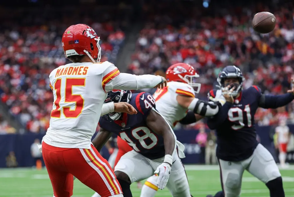 image_678a1a49ba02d 2025 NFL divisional-round predictions: Patrick Mahomes struggles by Texans, while Lamar Jackson dominated Josh Allen