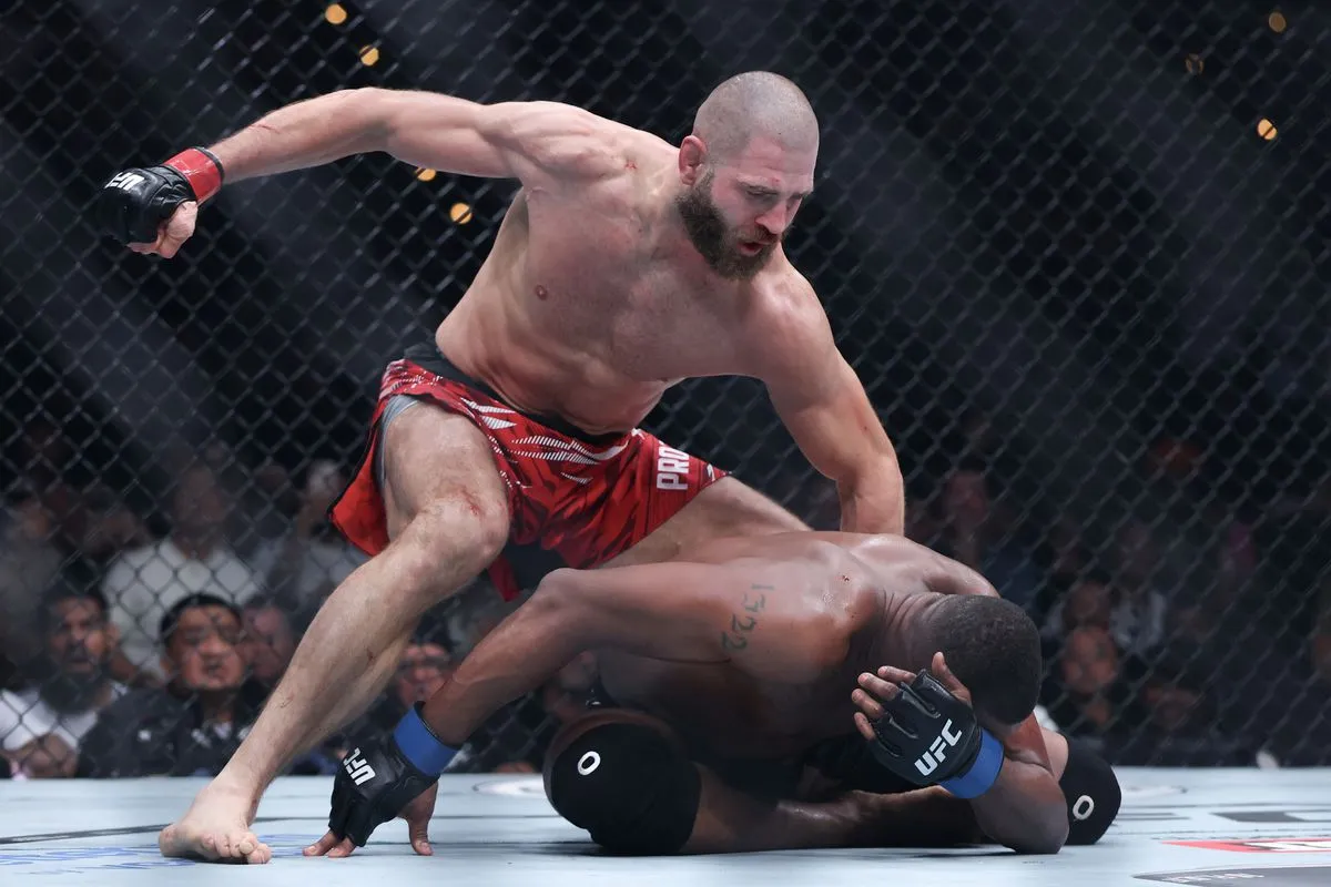 UFC 311 video: Jiri Prochazka stops Jamahal Hill after multiple knockdowns  in chaotic war - MMA Fighting