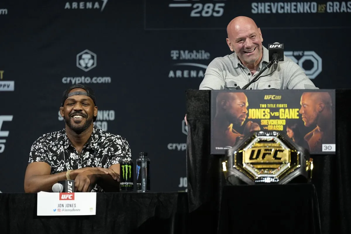 Dana White: Jon Jones is probably the baddest dude to ever walk the face of  the Earth - MMA Fighting