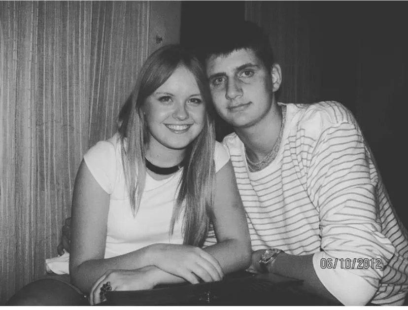 Jokić and his girlfriend, now wife. 06/10/2012 : r/denvernuggets