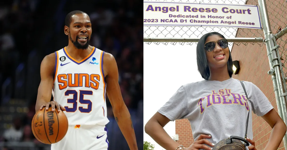 Angel Reese Breaks Silence on Kevin Durant Dating Rumors: "I Love His Mom"