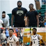 LeBron James’ explosive reaction to son Bryce’s big moment at the HoopHall Classic