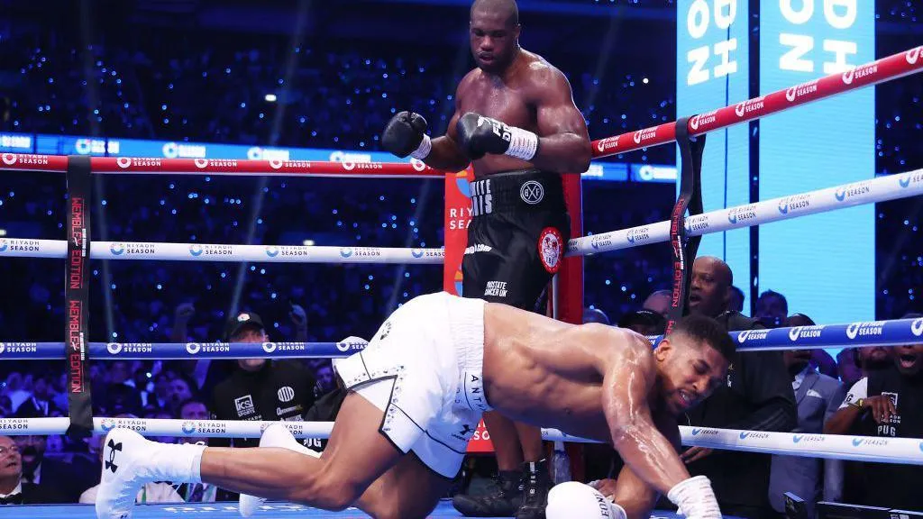 Boxing: Daniel Dubois stops Anthony Joshua in five rounds at Wembley  Stadium - BBC Sport