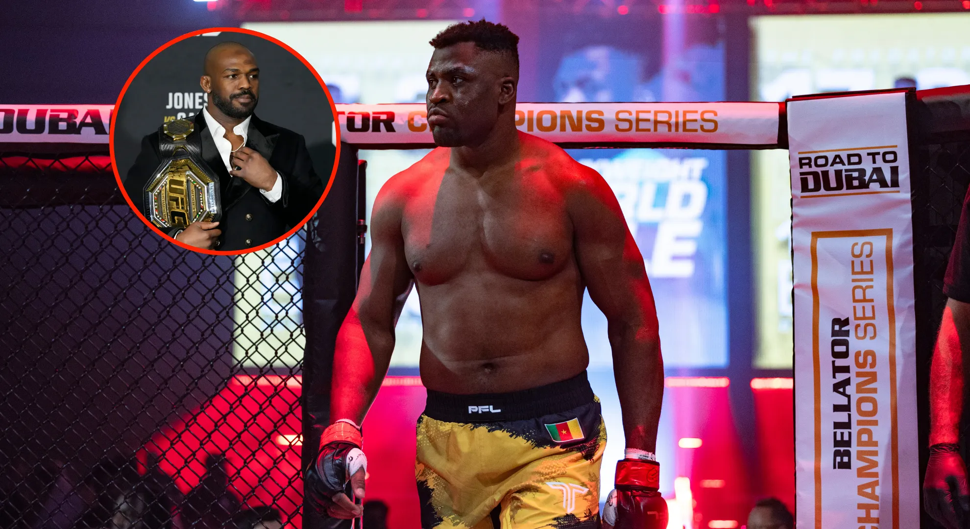 The fight I've always asked for'... Francis Ngannou sends message to Jon  Jones after winning MMA comeback in one round as he eyes title unification