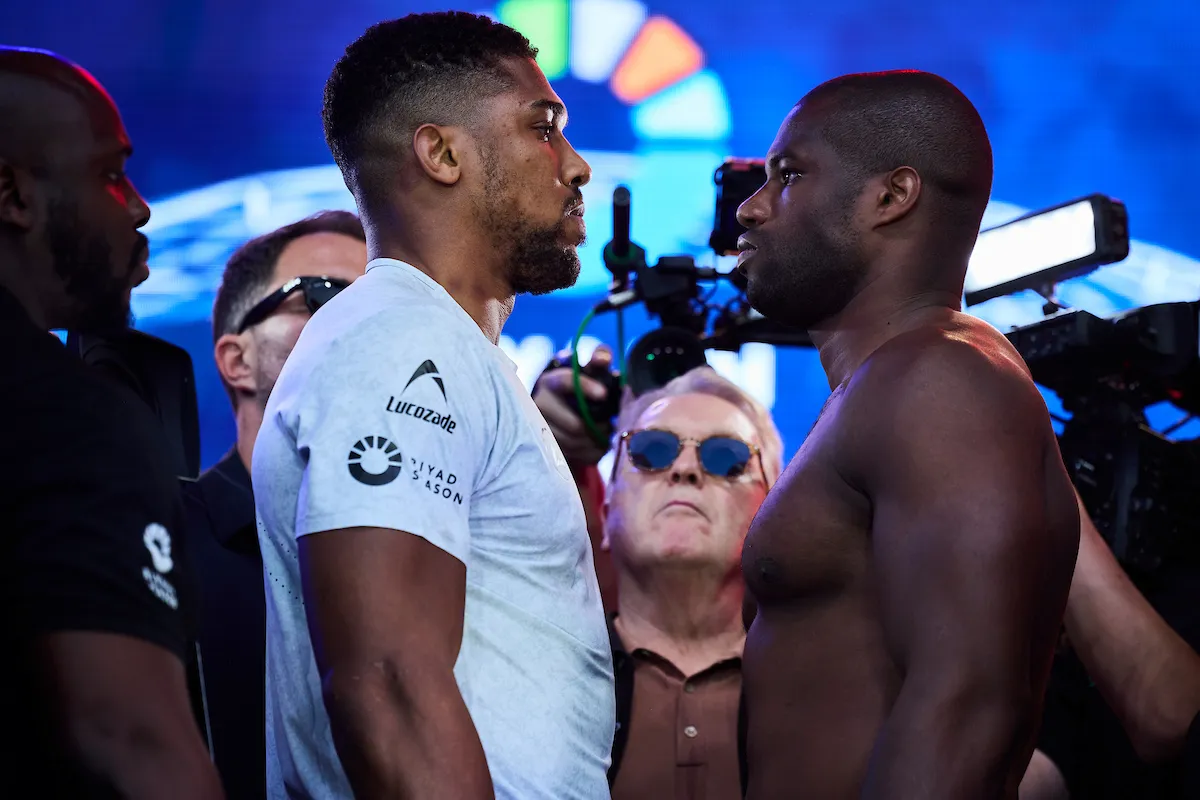 Max Boxing - News - Anthony Joshua vs. Daniel Dubois - weigh-in