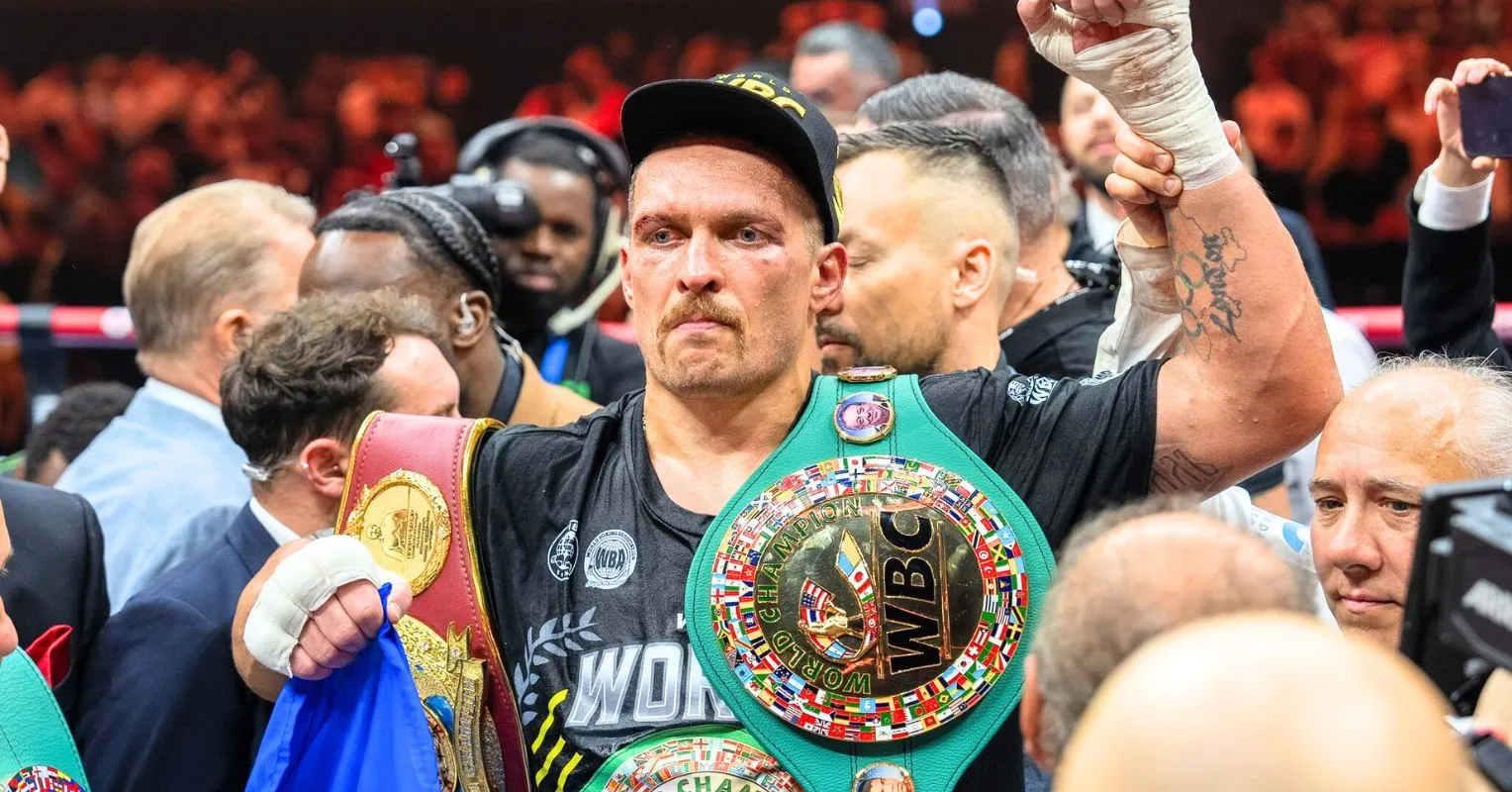 Oleksandr Usyk Names The Only Two Heavyweights In With A Chance Of Fighting  Him Next - Seconds Out