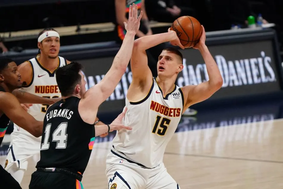 NBA: Nikola Jokic's triple-double lifts Nuggets past Spurs | ABS-CBN Sports