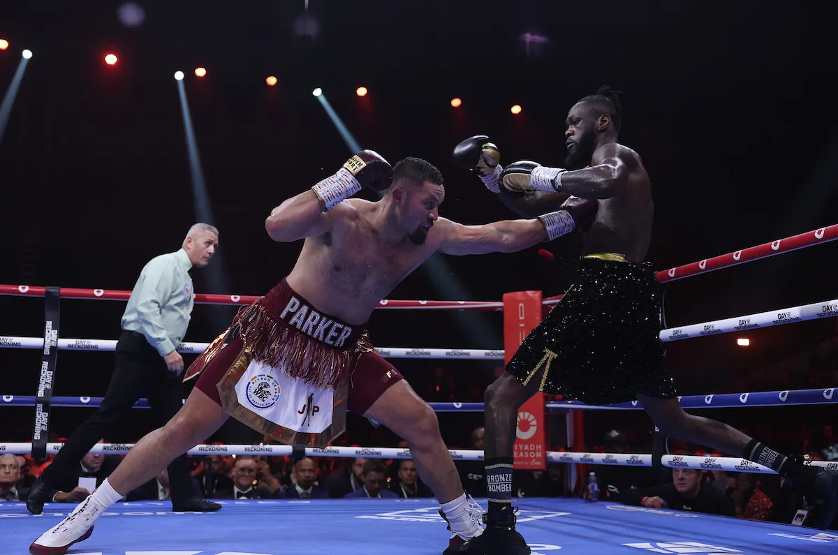 Max Boxing - Sub Lead - The best laid plans of men: 8-1 underdog Joseph  Parker dominates Deontay Wilder, derails Joshua bout