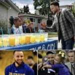 Steph Curry wanted to take a break from his usual grind, when he pulled his SUV to the curb to buy lemonade from a young girl’s humble stand. And what happened next forever changed both their lives.