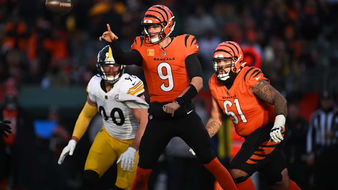 Joe Burrow's Playmaking Takes A Ride Through The Most Unique  Bengals-Steelers Game Ever