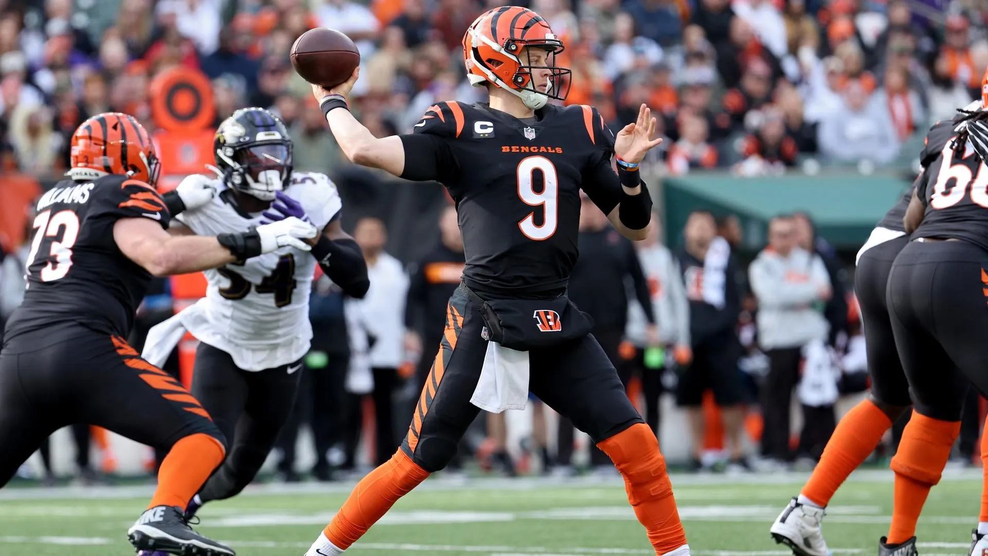 NFL 500-yard passing games: Joe Burrow joins '500 Club' with huge stats in  Bengals' blowout vs. Ravens | Sporting News Canada