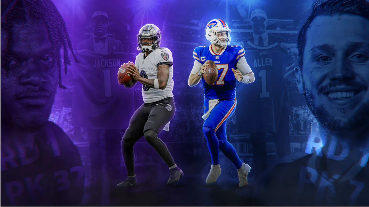 Crazy to think about" | Josh Allen & Lamar Jackson intertwined by 2018  Draft, dual-threat prowess